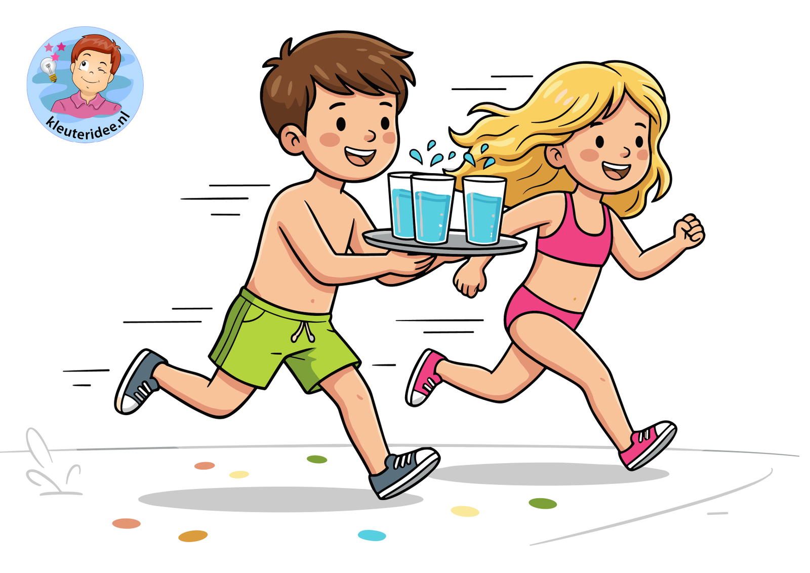 waterspelen 3 oberrace kleuteridee